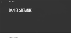 Desktop Screenshot of danielstefanik.com